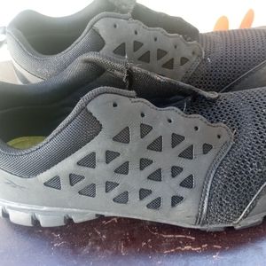Steel toe Reebok shoes
